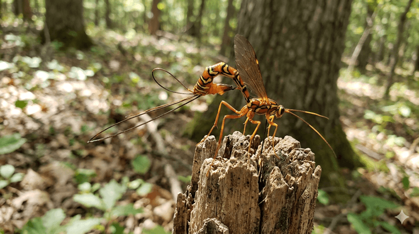 Giant Ichneumon Wasp